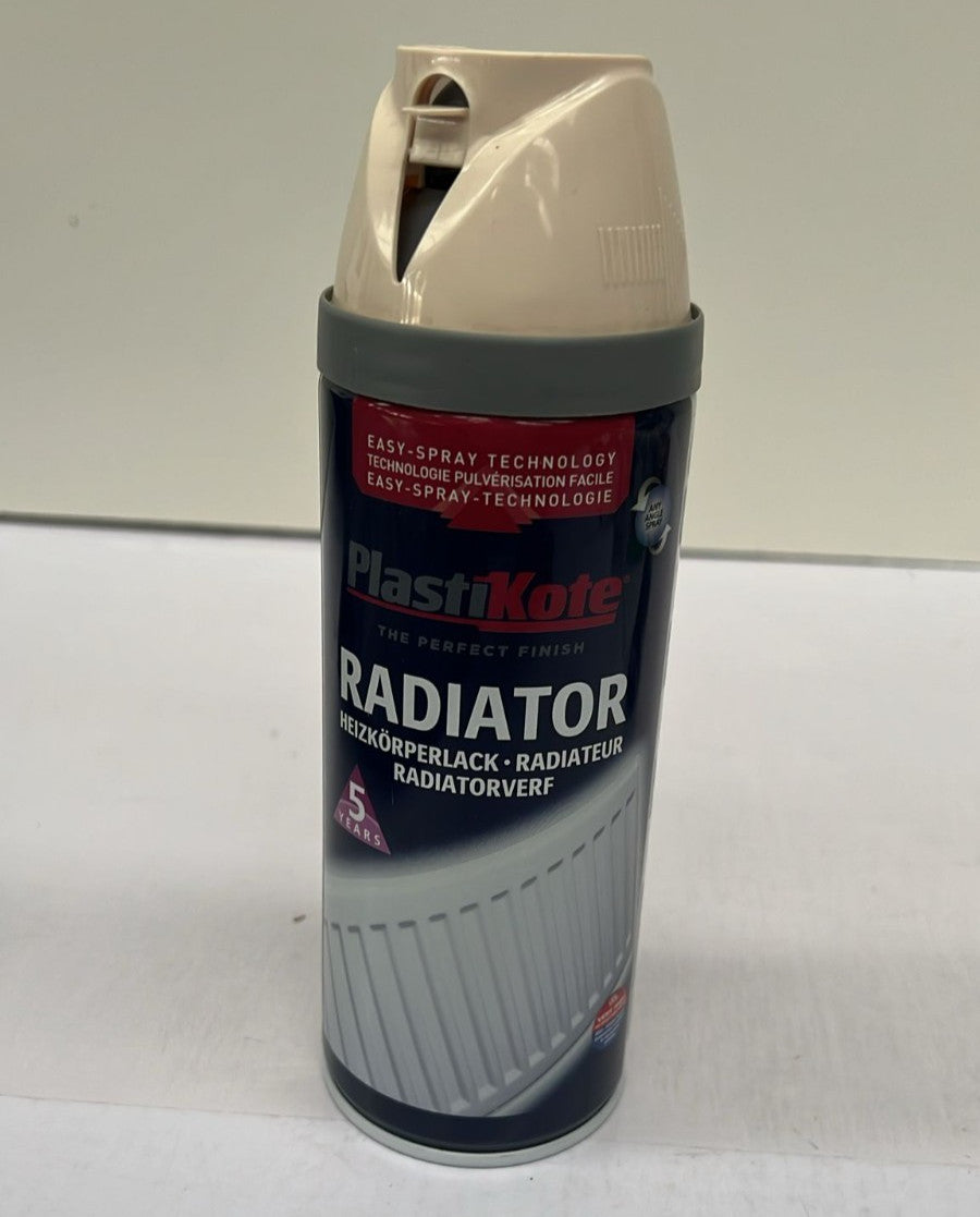 Plasti-kote 26102 400ml Radiator Satin Spray Paint