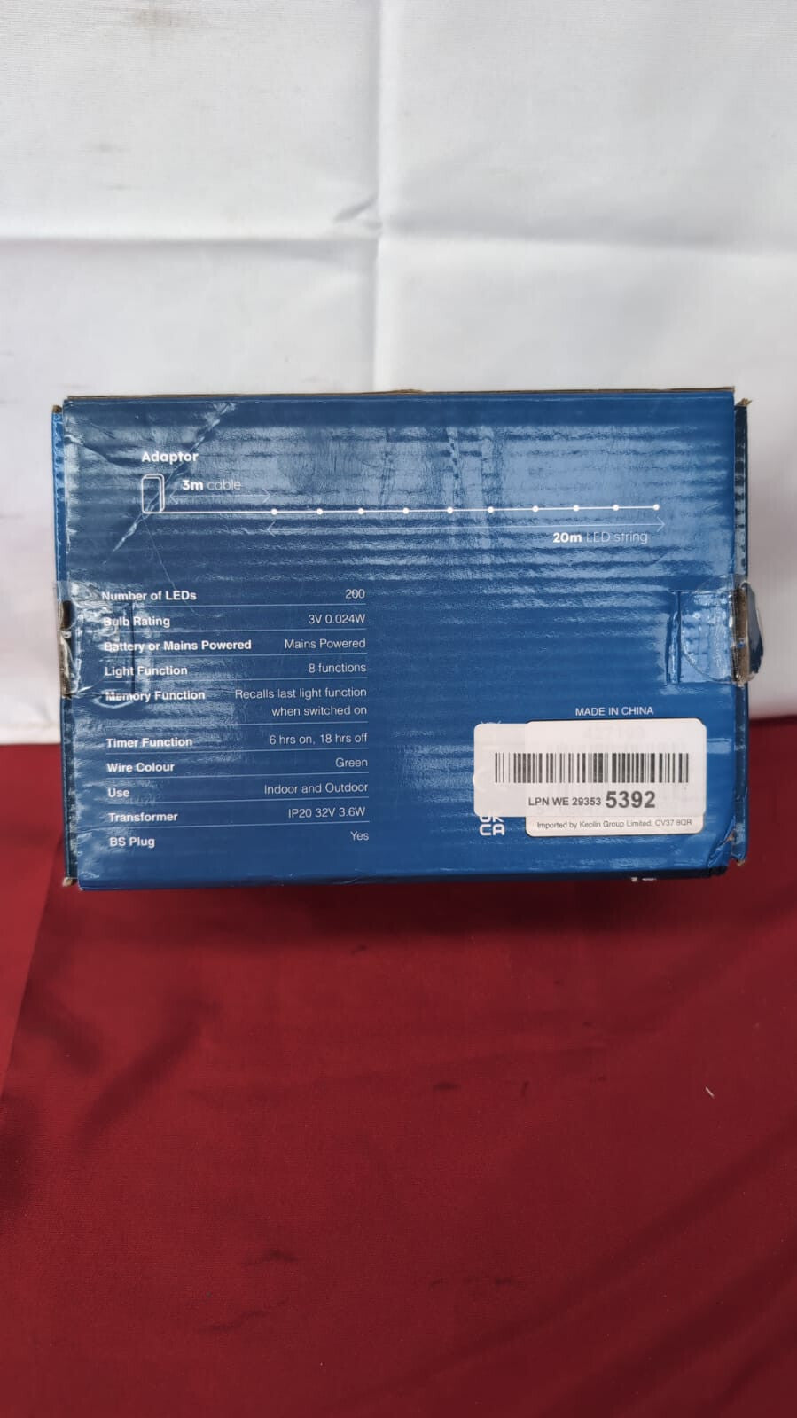 Desiretech Outdoors & Garden Lights -  200 LED Outdoor Waterproof Plug-in