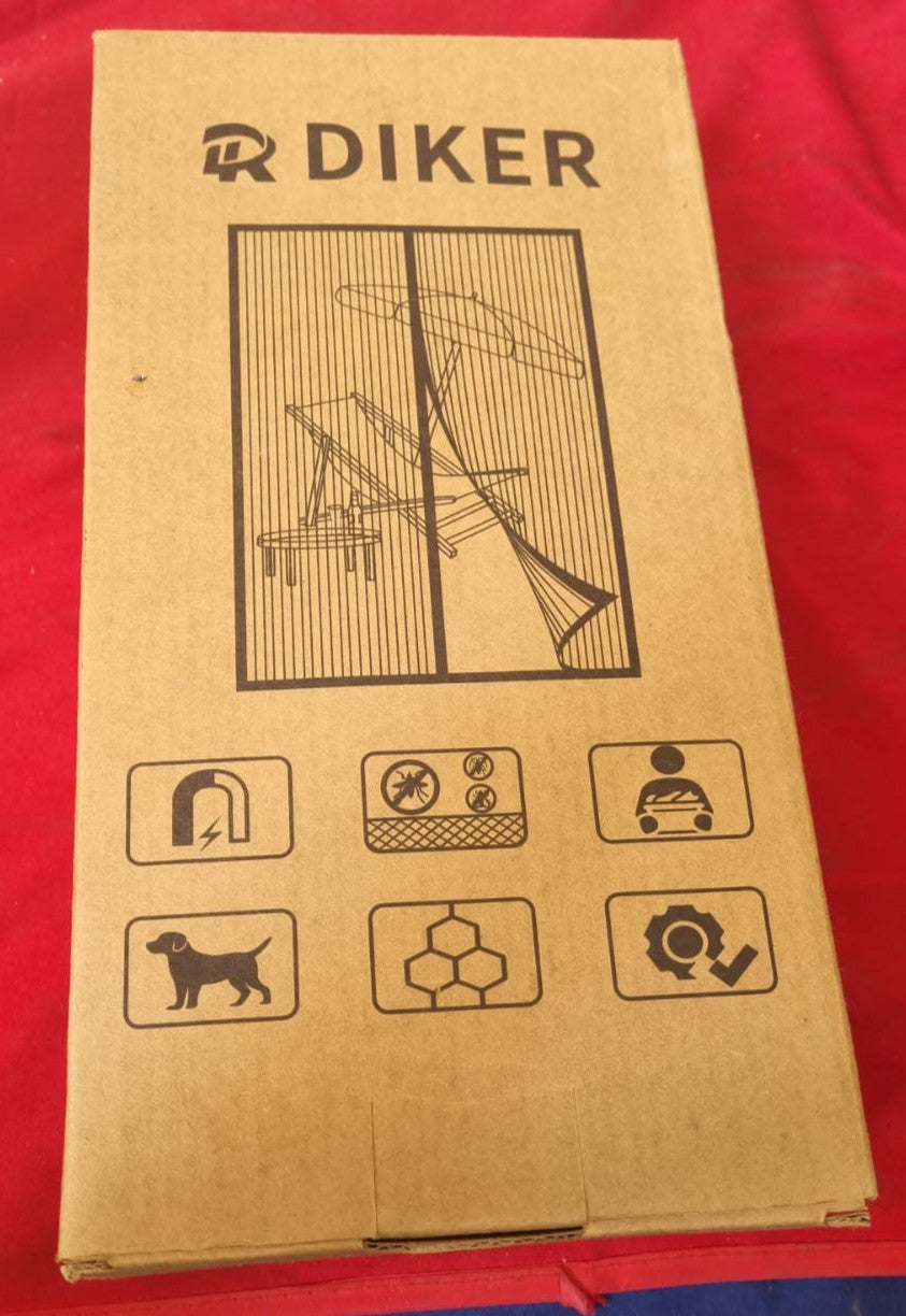 DIKER Magnetic Fly Screen Door, Nets for, Mesh Insect Protection