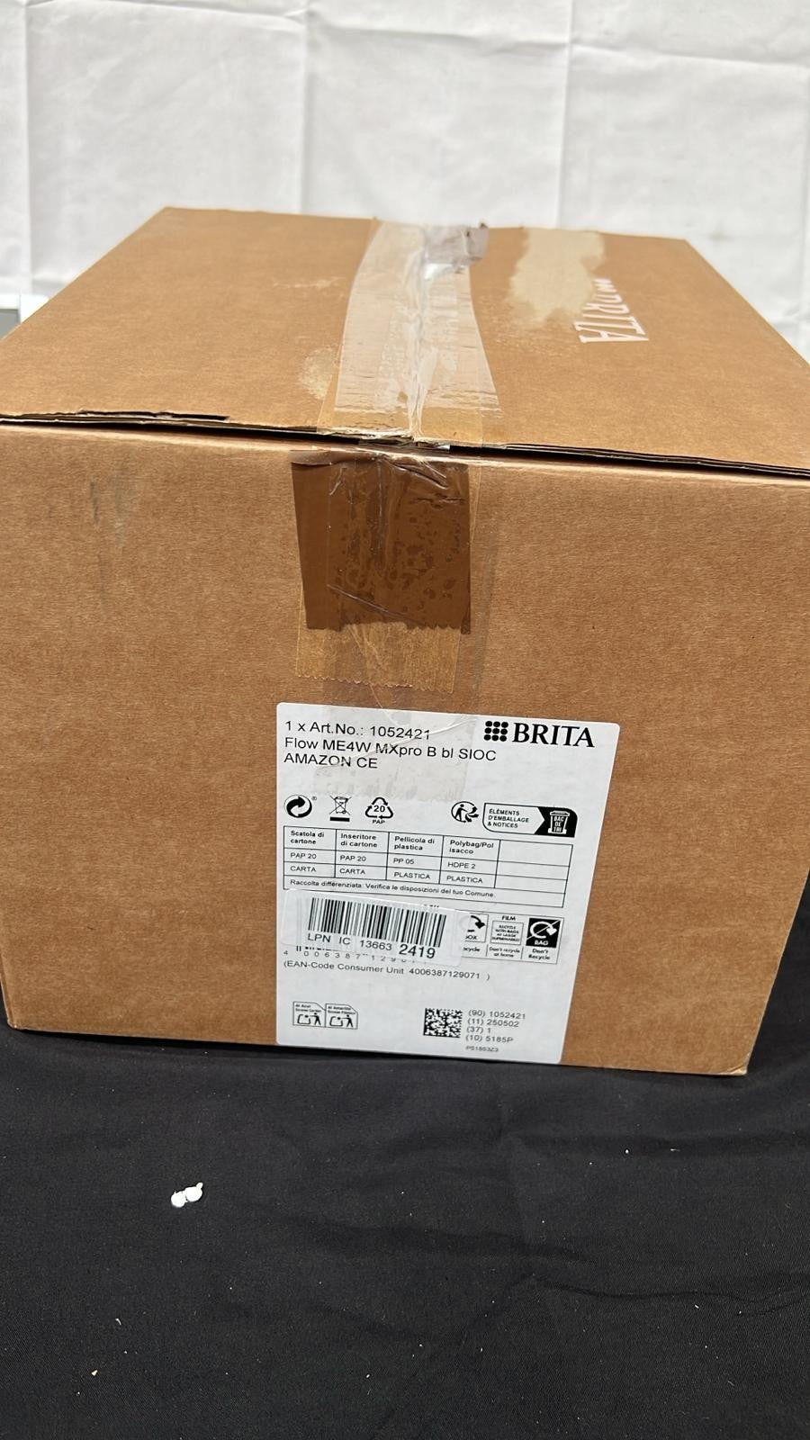 BRITA Flow XXL Water Filter Tank (8.2L)(NO FILTER)