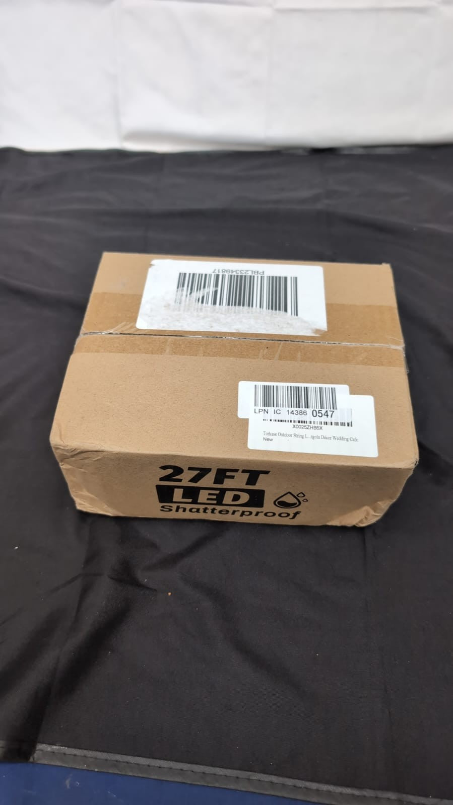 Outdoor String Lights Mains Powered, 27FT G40 Garden Festoon Lights