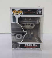 Funko POP! Marvel: WandaVision - Vision 50s  Black & White (BOX DAMAGED)