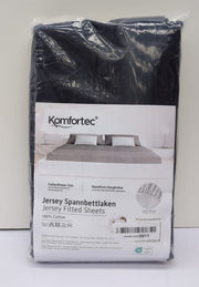 Komfortec Single Fitted Sheet 100% Cotton (Packaging Damaged)