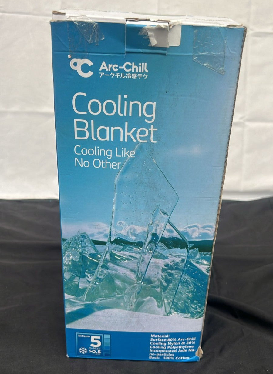Arc-chill Cooling Fiber Summer Blankets (BOX DAMAGED)