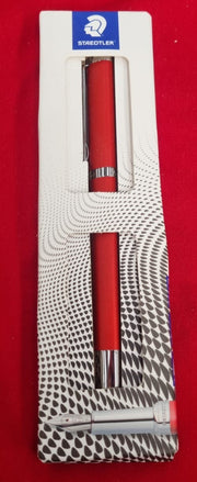 STAEDTLER Triplus 474 M02-3 Fountain Pen 474 M, Roaring Red, Premium Quality