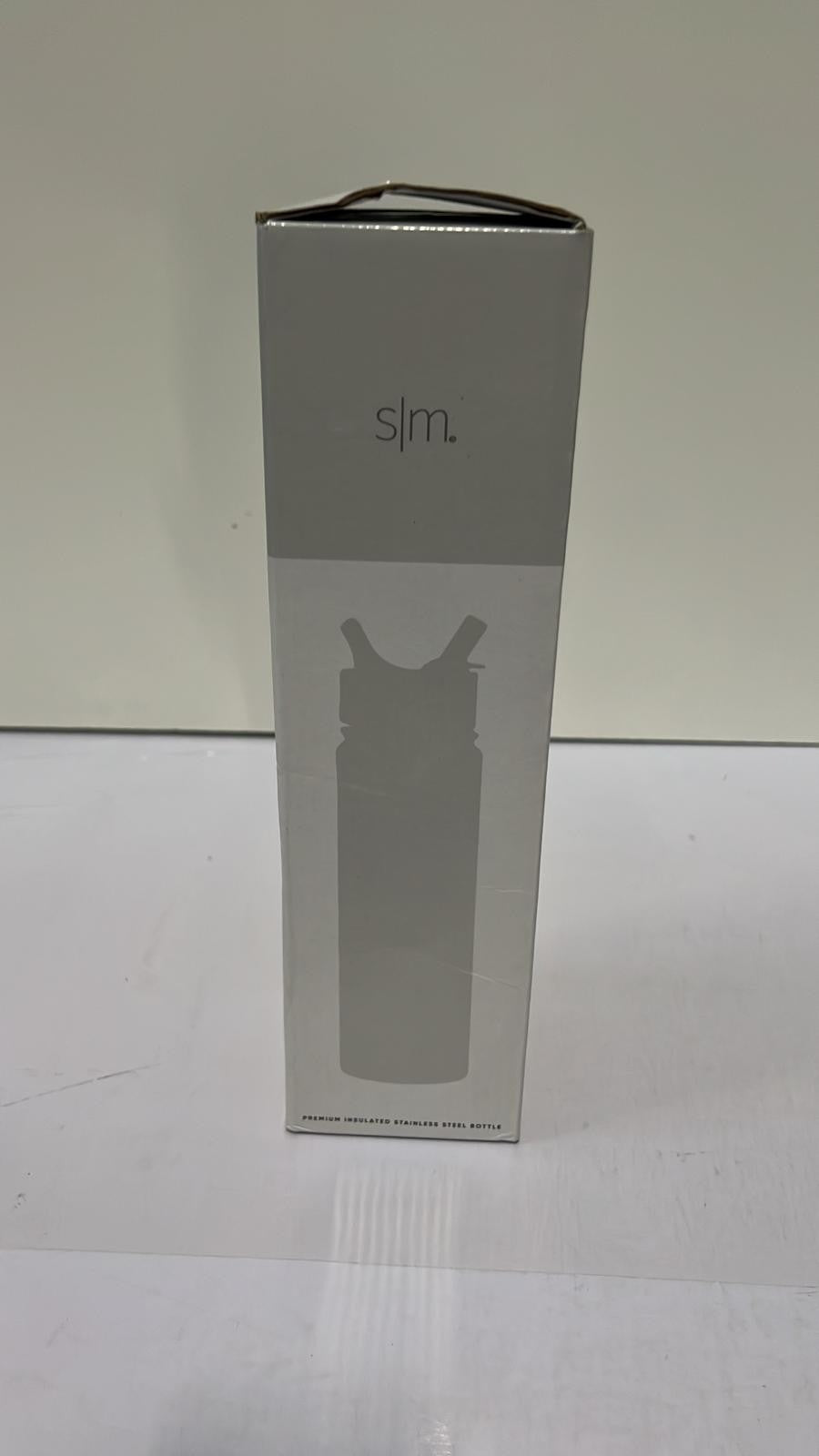 Simple Modern Water Bottle with Straw | Insulated Stainless Steel Bottle 650ml