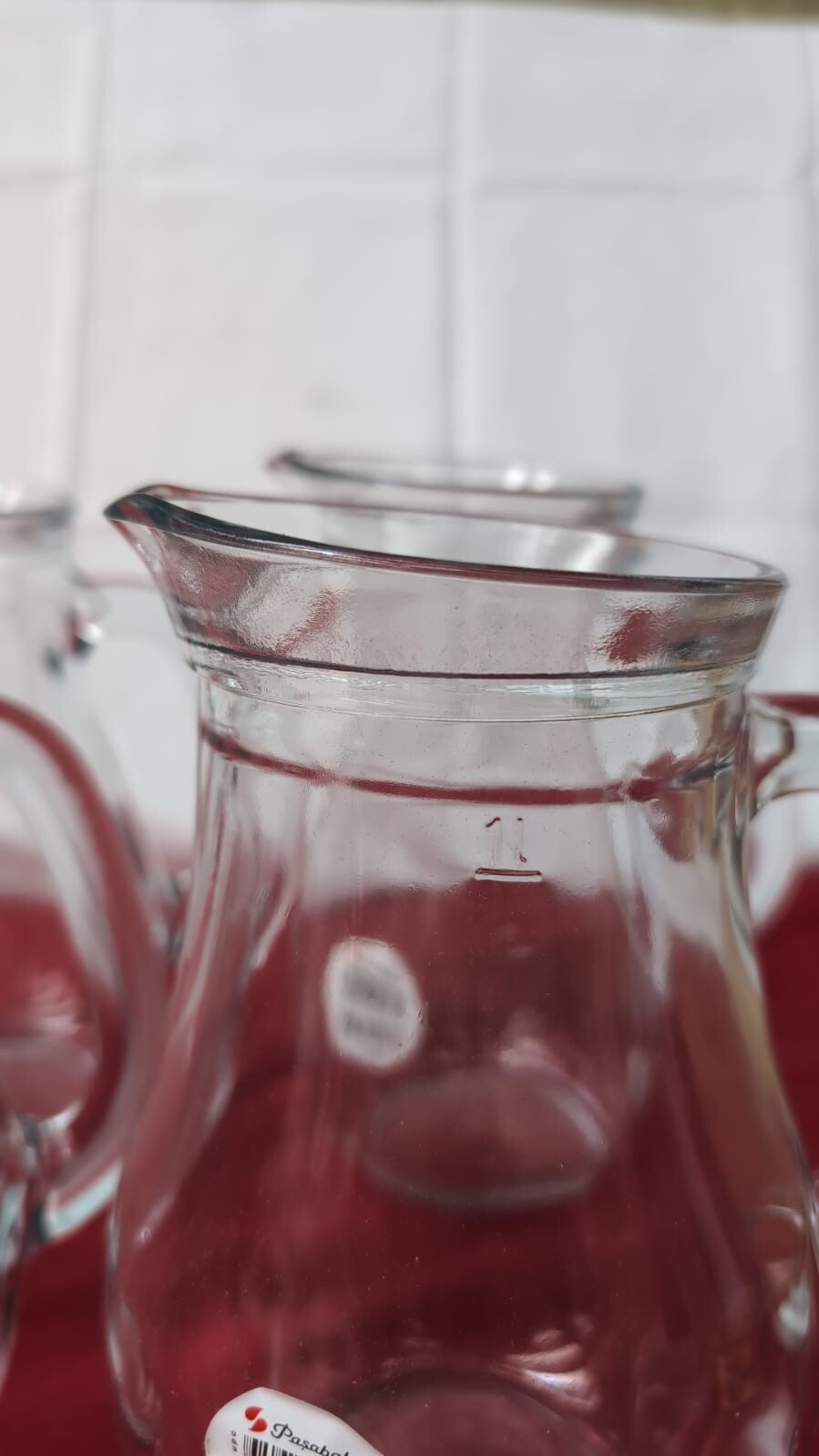 Pasabahce Bistro 80102 Jug, 1 Litre one piece