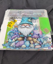 Hanging Diamond Art Painting Kit Gnome, Special Shaped Crystal(BOX DAMAGED)