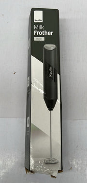 Keplin Handheld Milk Frother - Stainless Steel Electric Whisk (BOX DAMAGED)
