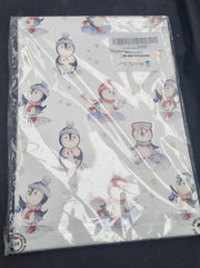 Christmas Wrapping Paper  Cute Penguin design. Gift Wrap