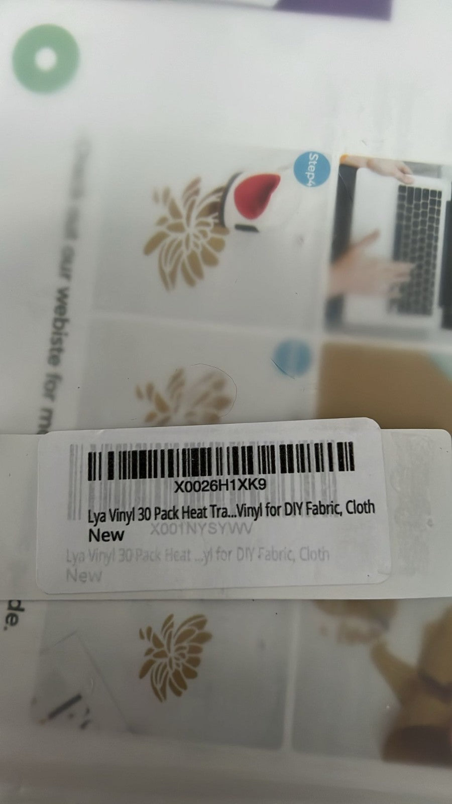 Lya Vinyl 30 Pack Heat Transfer Vinyl Sheets