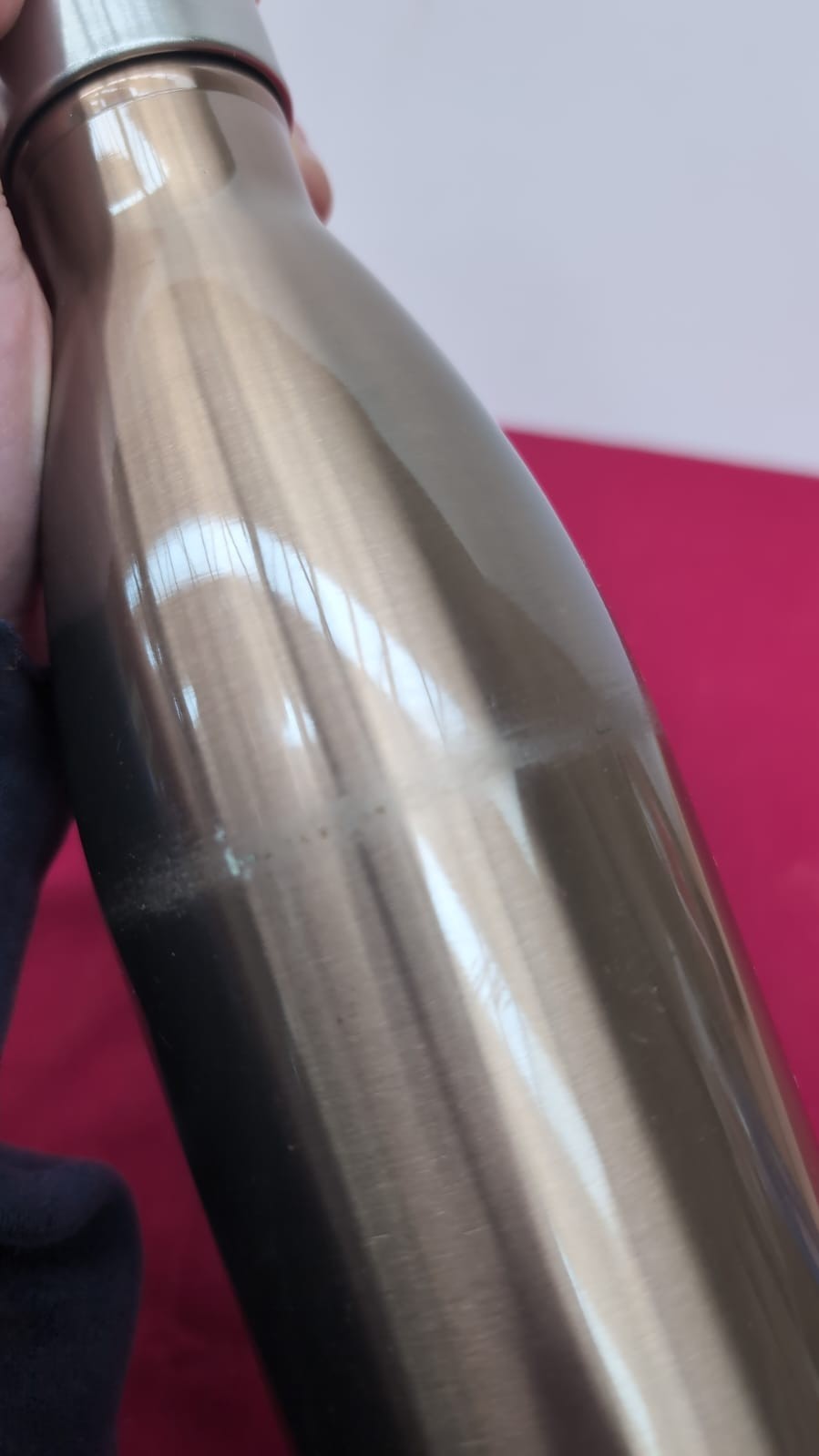 S'well Stainless Steel Reusable Water Bottle, 750ml, Pyrite, (scuffed)