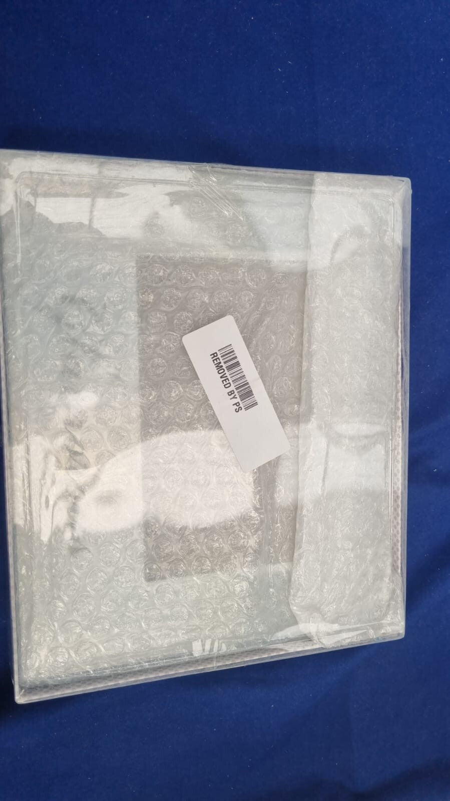 Silver Glitter Glass Photo Frame Strips Sparking Picture (box damaged)