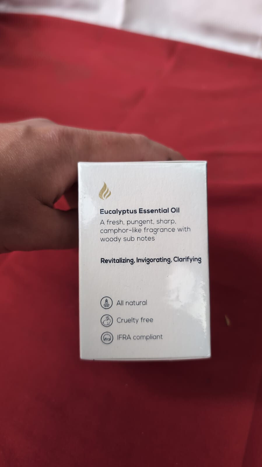 Eucalyptus Essential Oil globulus with Glass Dropper Steam Distille 15ml