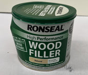Ronseal 35304 High Performance Wood Filler - Natural 550g (TIN DAMAGED)