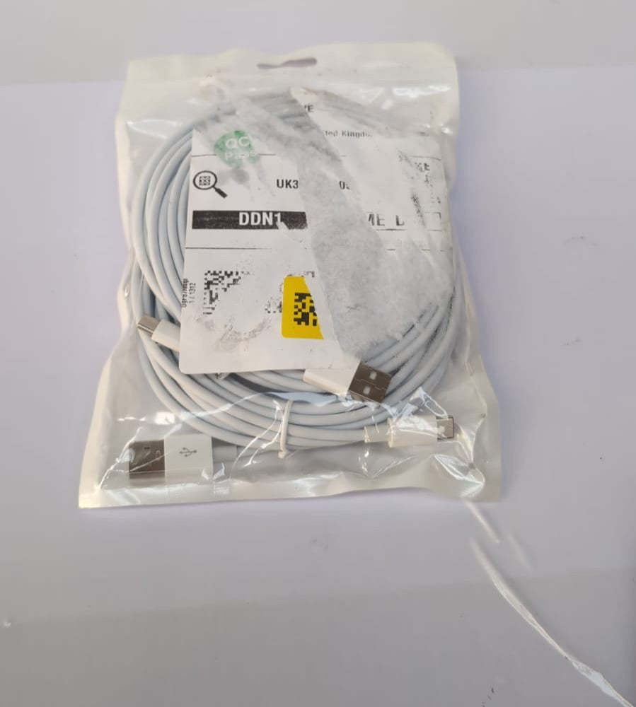 [2 Pack] 5M USB C Cable, USB A to USB Type C Extension Charging and Data Sync