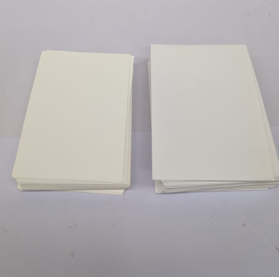 Art paper and matching envelopes Pack of 50 ,6x4inch,white