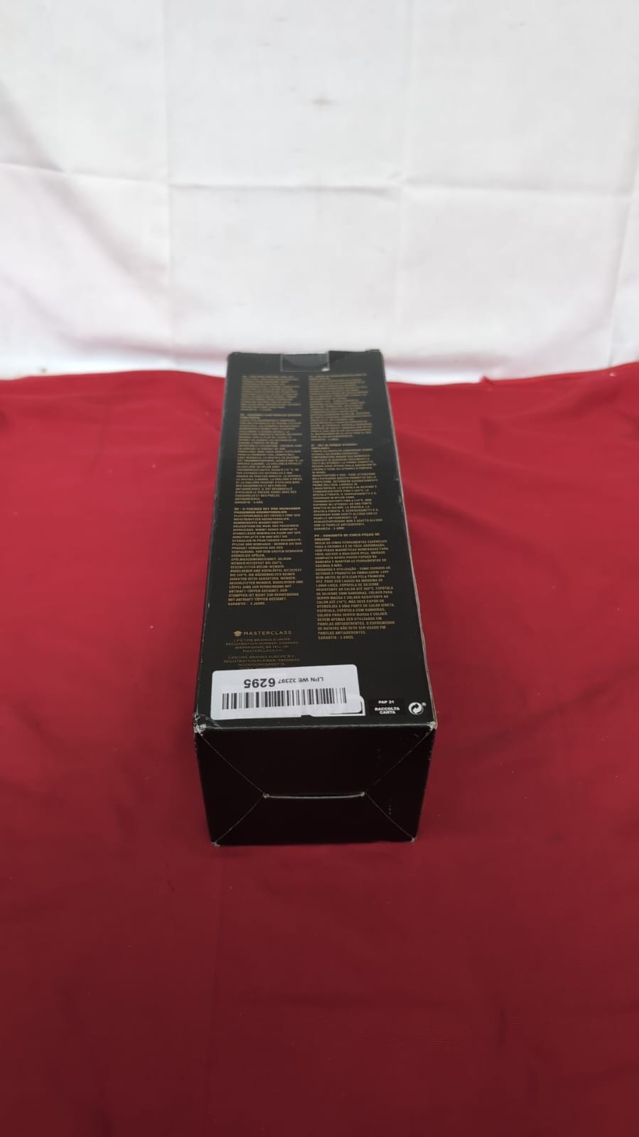 MasterClass Smart Space Nesting Silicone Kitchen Utensil Set of 5(box damaged)