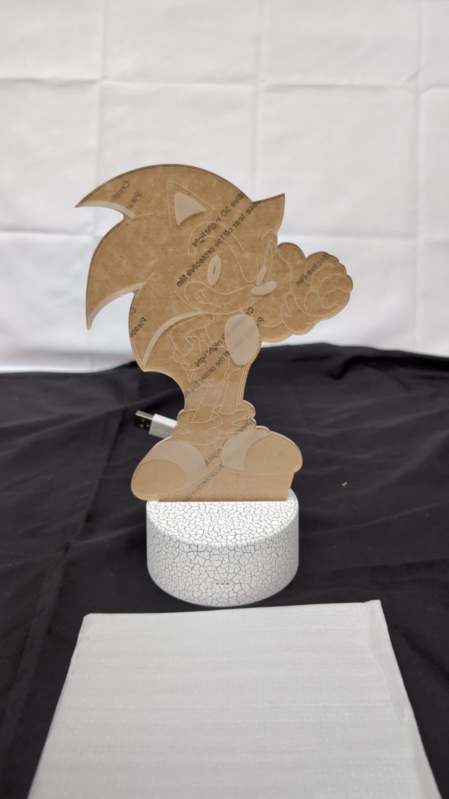 Night Light for Kids, Sonic the hedgehog,16 Colours Change & Remote Control