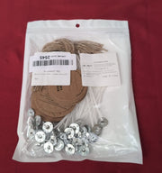 Bolosa Candle Wicks Kit with, Long Lasting Pre-Waxed, No Black Smoke,