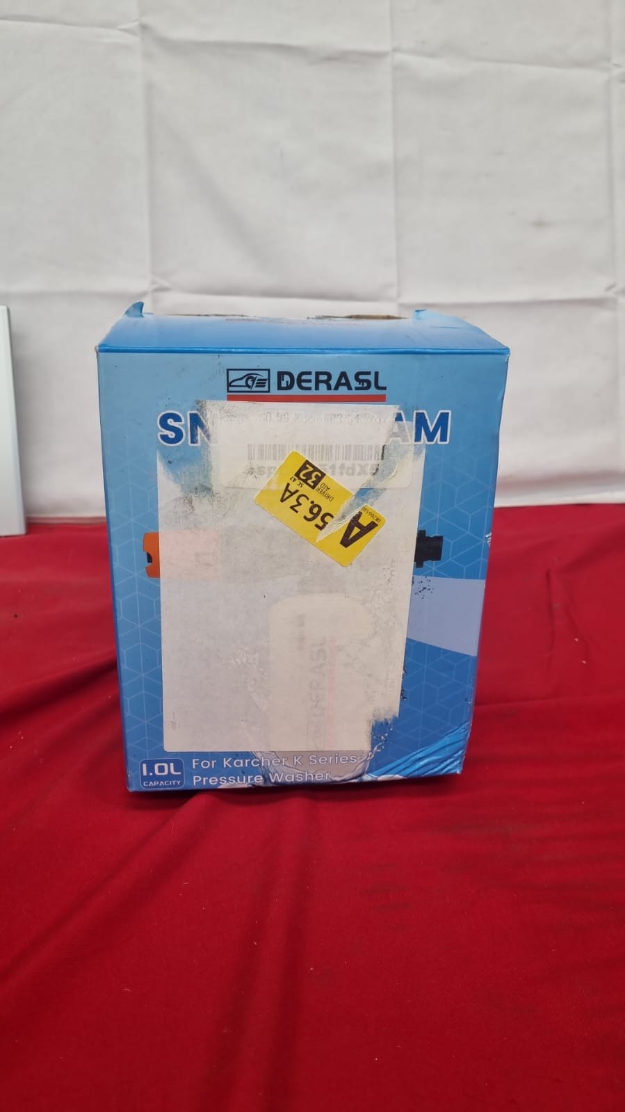 DERASL Foam Cannon, 1/4" Quick Connector for Pressure Washer,(box damaged)