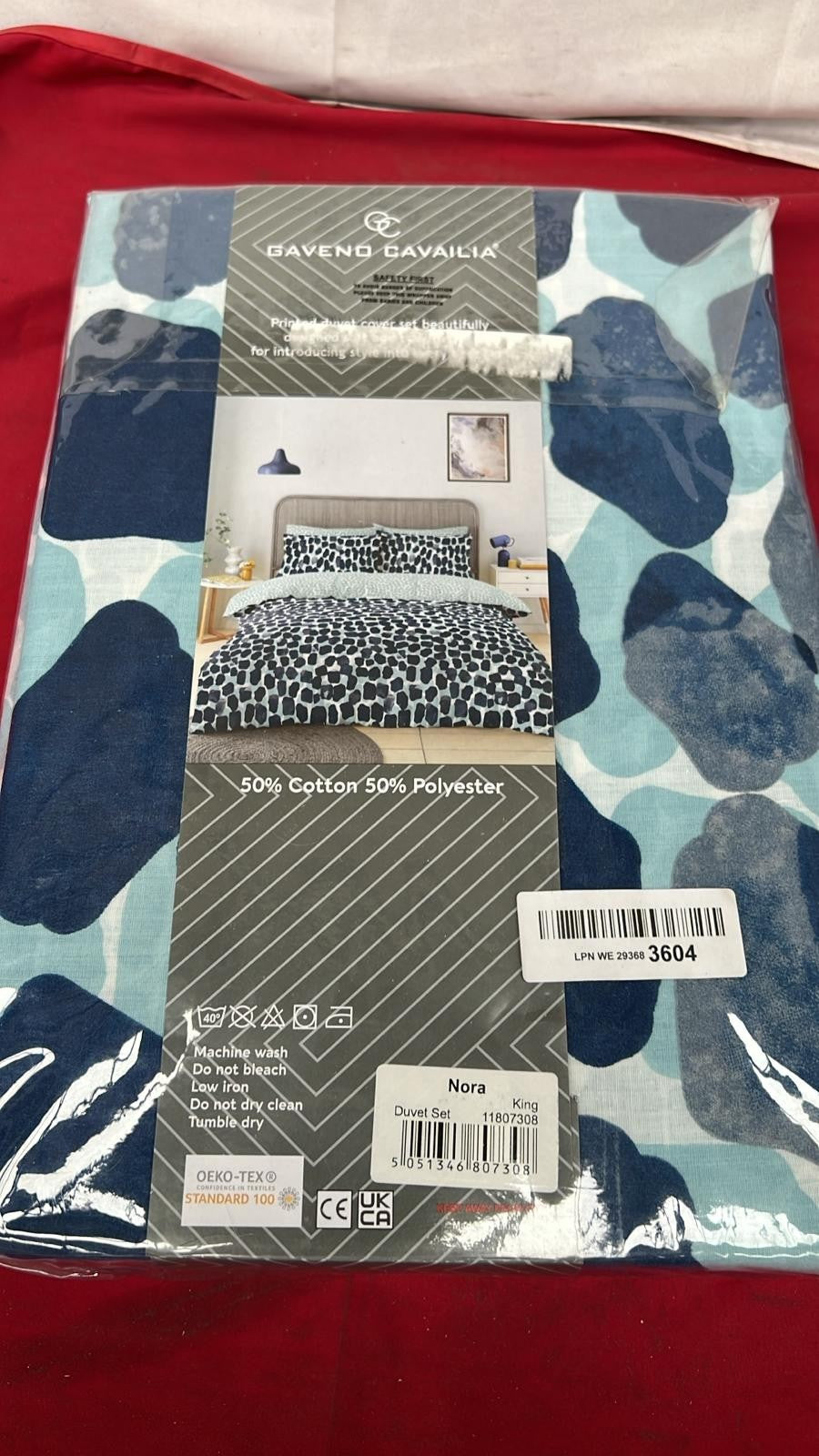 GC GAVENO CAVAILIA Printed Duvet Covers With 2 Pilow Cases - Reversible Bedding