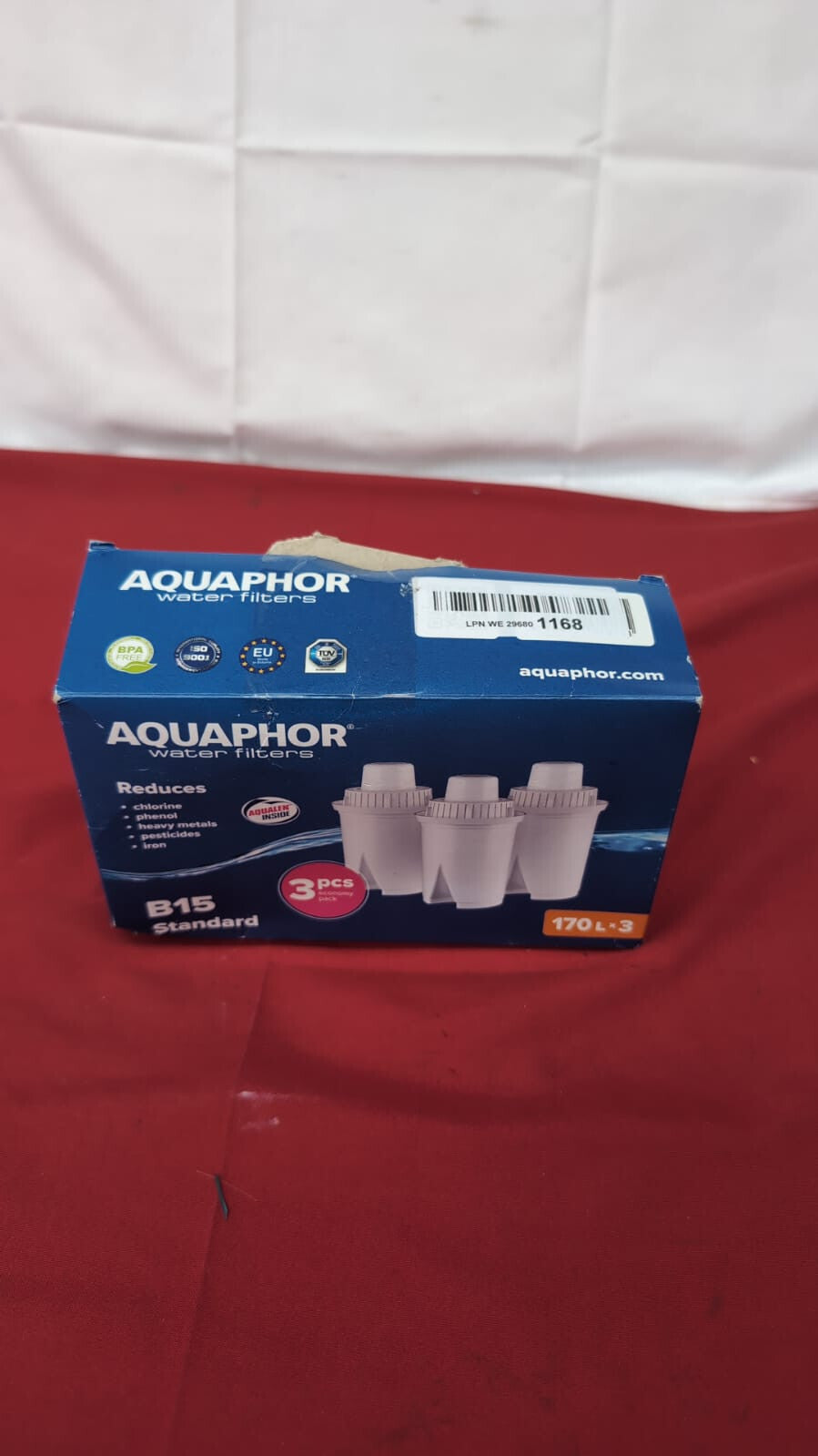 AQUAPHOR B15 Universal Replacement Water Filter (packaging damaged 2 pack only)