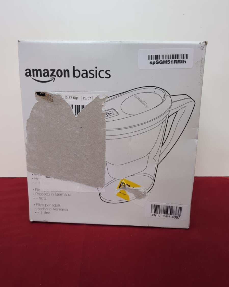 Amazon Basics Water Filter Jug (BOX DAMAGED)