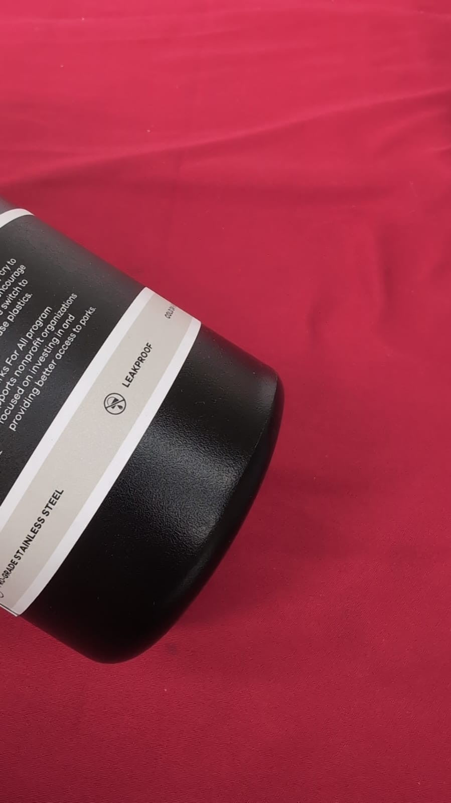 Hydro Flask 40 OZ Wide Flex Straw Cap Black