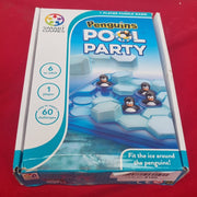 Smart Games - Penguins Pool Party, Puzzle Game with 60 Challenges, (box damaged)