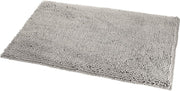 Amazon Basics Platinum Bathroom Rugs, Shag Bath Mats