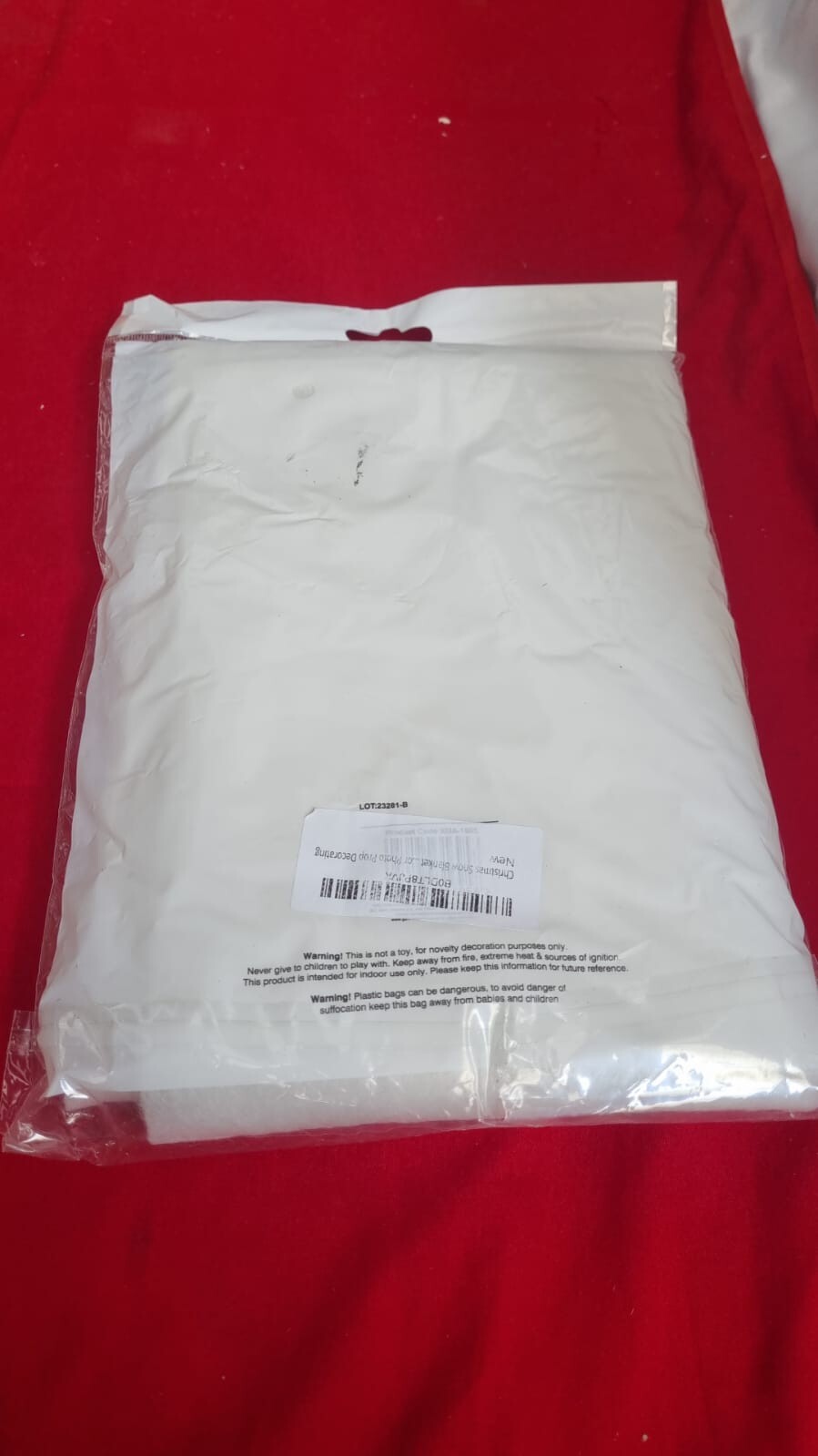 Snow Blanket Christmas Artificial Sheet Decoration White Roll Xmas