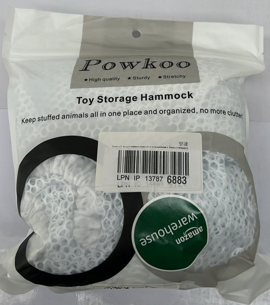 POWKOO Toy Storage Hammock