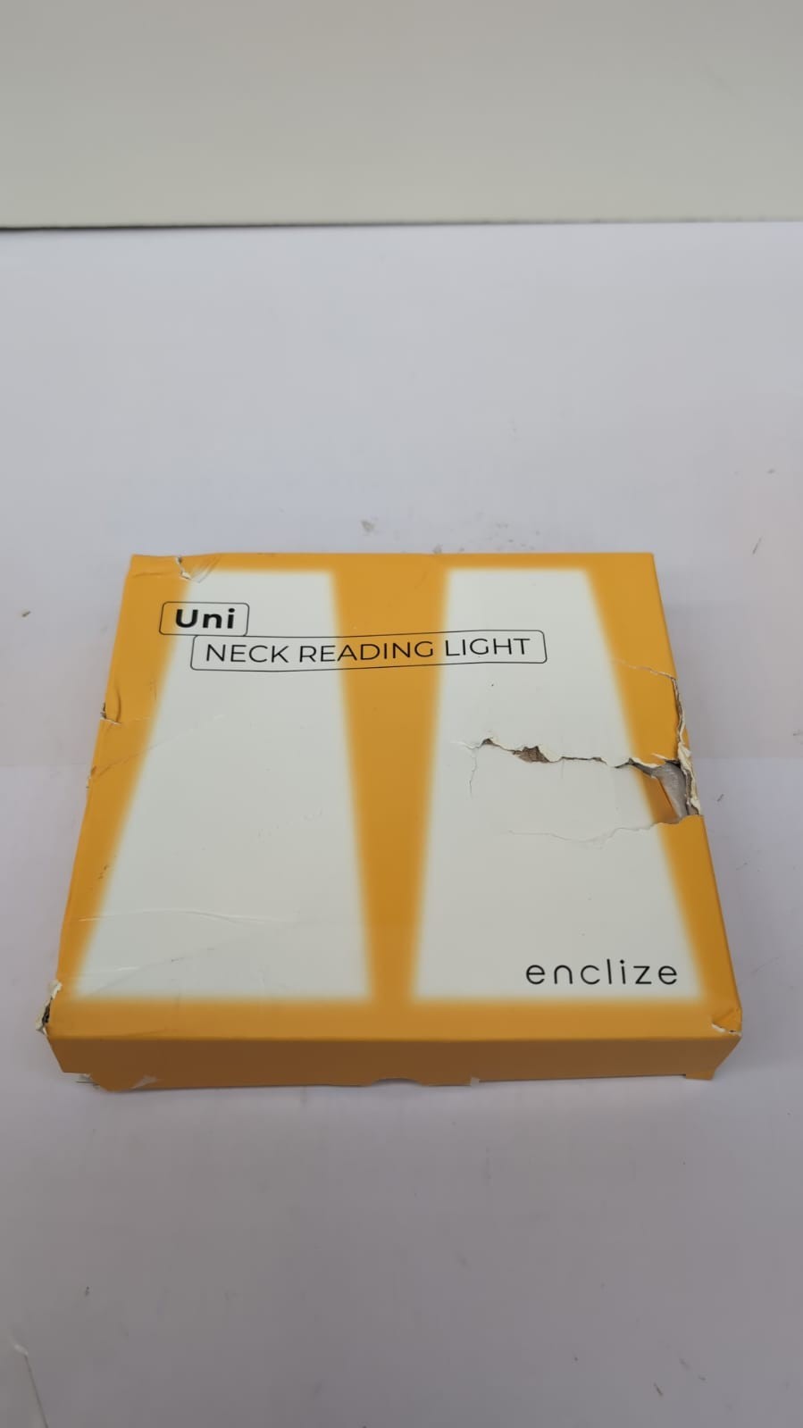 enclize LED Neck Reading Light, Book Light for Reading in Bed, (box damaged)