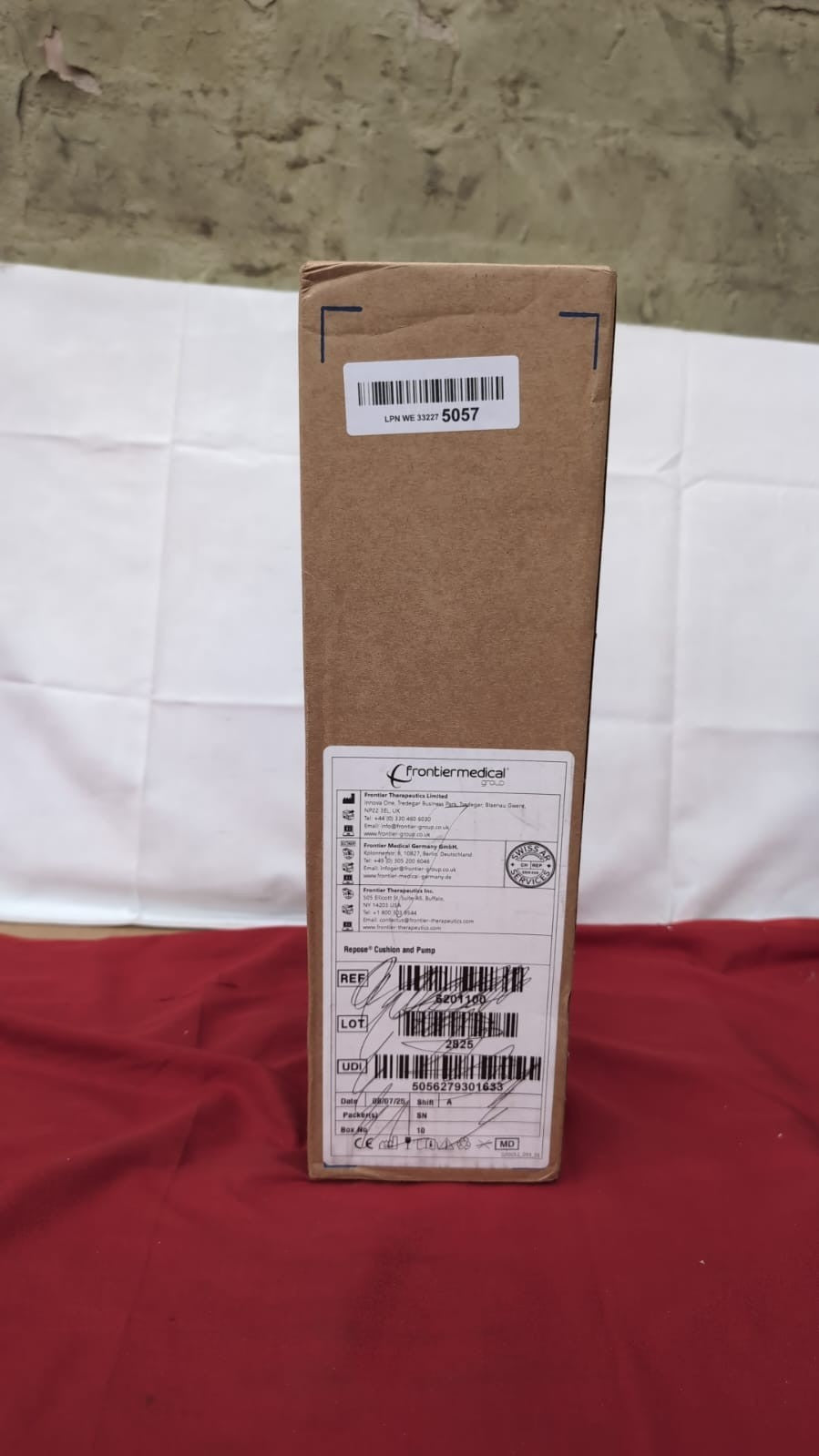 Repose  Pressure Relief Seat Cushion with Manual Pump  Inflatable (USED)