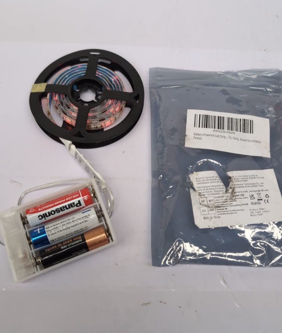 Battery Powered Led Strip Lights ,RGB Flexible Led Light for TV, Party, Room