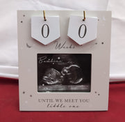 4' x 3' - Bambino Resin Baby Scan Photo Frame (BOX DAMAGED)