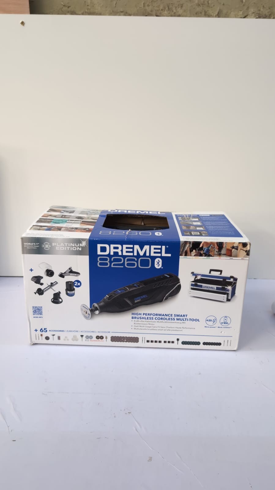 Dremel 8260 Cordless Rotary Tool, 12V 3Ah Lithium-Ion Battery - Multi Tool Kit