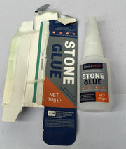 30g Stone Glue, Waterproof Bonding Glue for Marble, Granite (BOX DAMAGED)