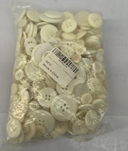 500Pcs Assorted Round Buttons for Crafts
