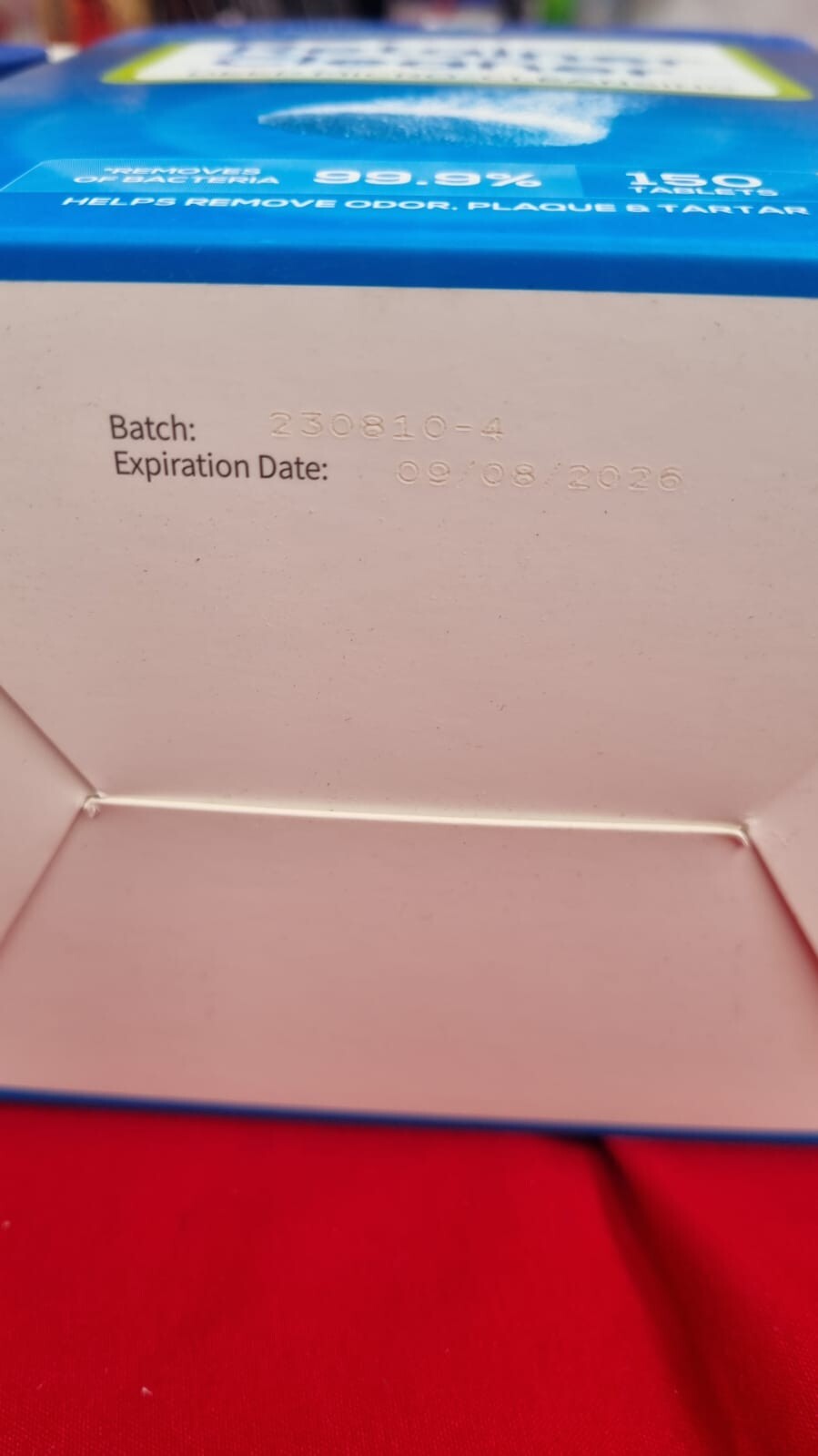 Retainer Cleansing 150 Tablet