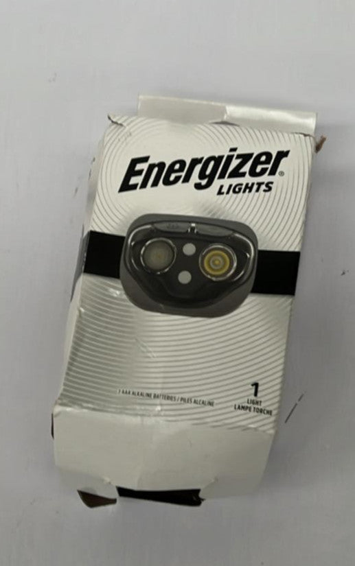Energizer Amazon Vision HD+  Head Torch, Midnight Black (BOX DAMAGED)