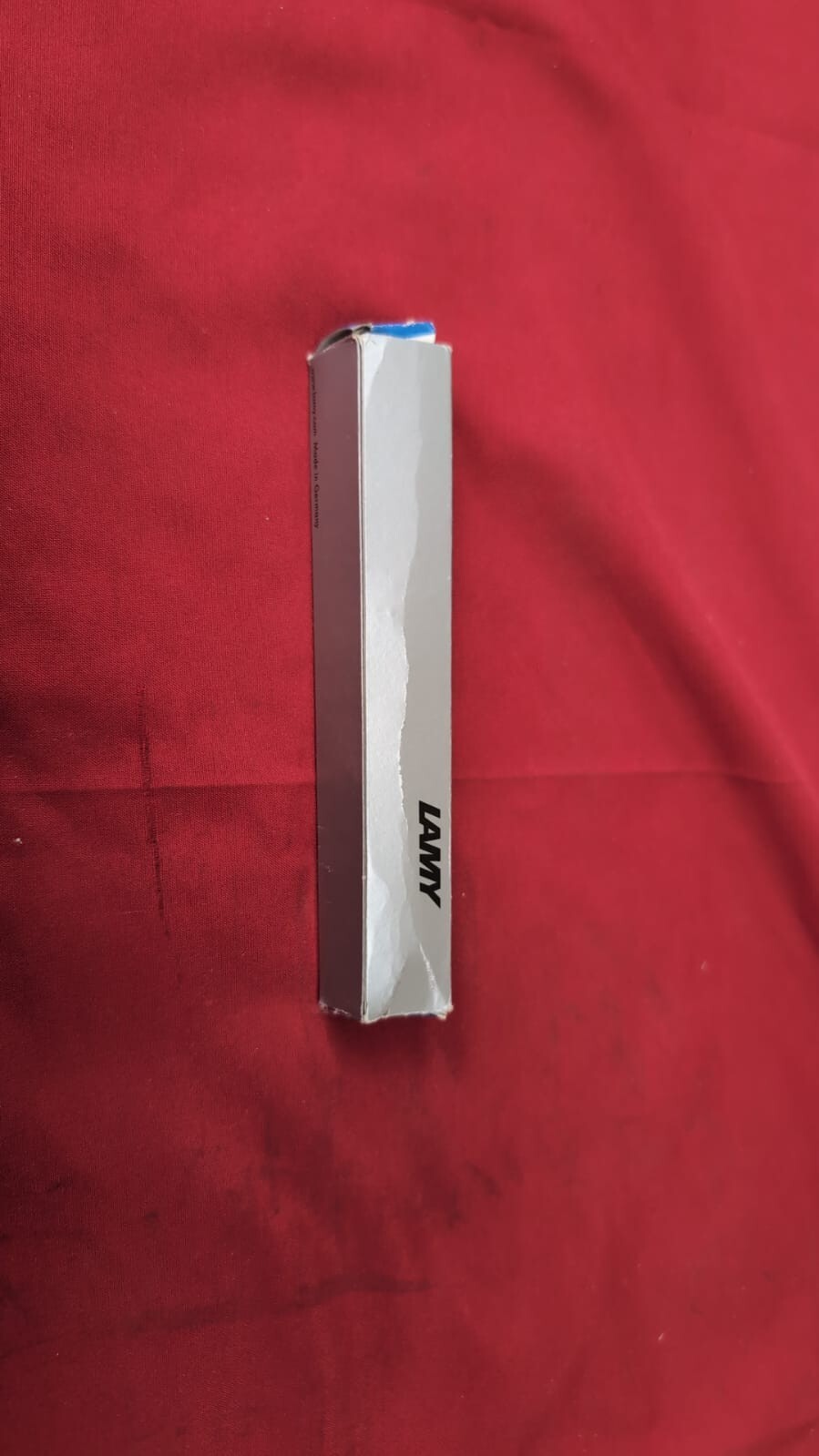 LAMY safari blue - Pen with ergonomic grip polished (packaging damaged)