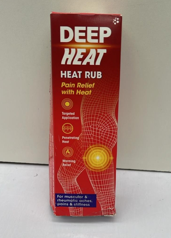 Deep Heat Pain Relief Bundle – Extra-Strength Heat Rub (BOX DAMAGED)