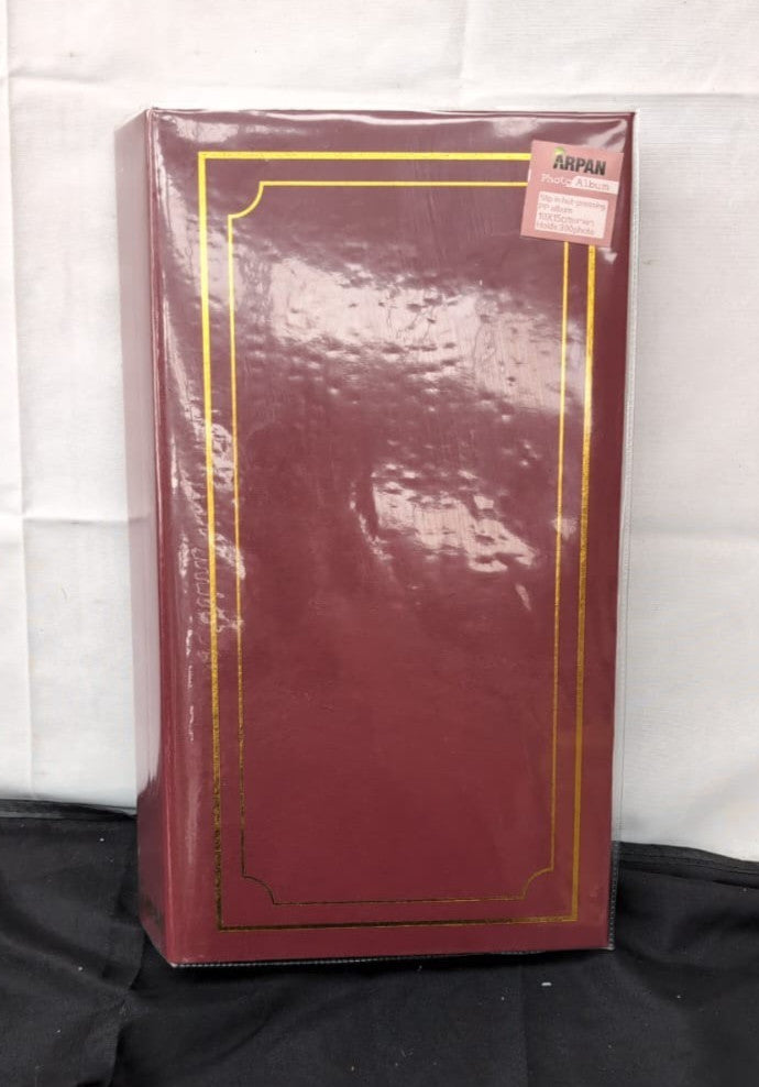 Arpan 6x4" Photo Album in Case – Holds 300 Photos Slip-in Style