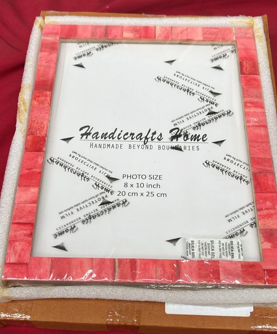 Handicrafts Home 8x10 Picture Frames - Vintage Style Wall Hanging & Desk Decor