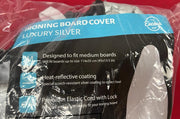 Encasa Homes Ironing Board Cover Luxury Silver (Packaging Damaged)
