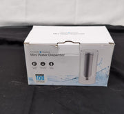 Mini Water Dispenser LED Display USB Charging Wireless Simplicity Elegance White
