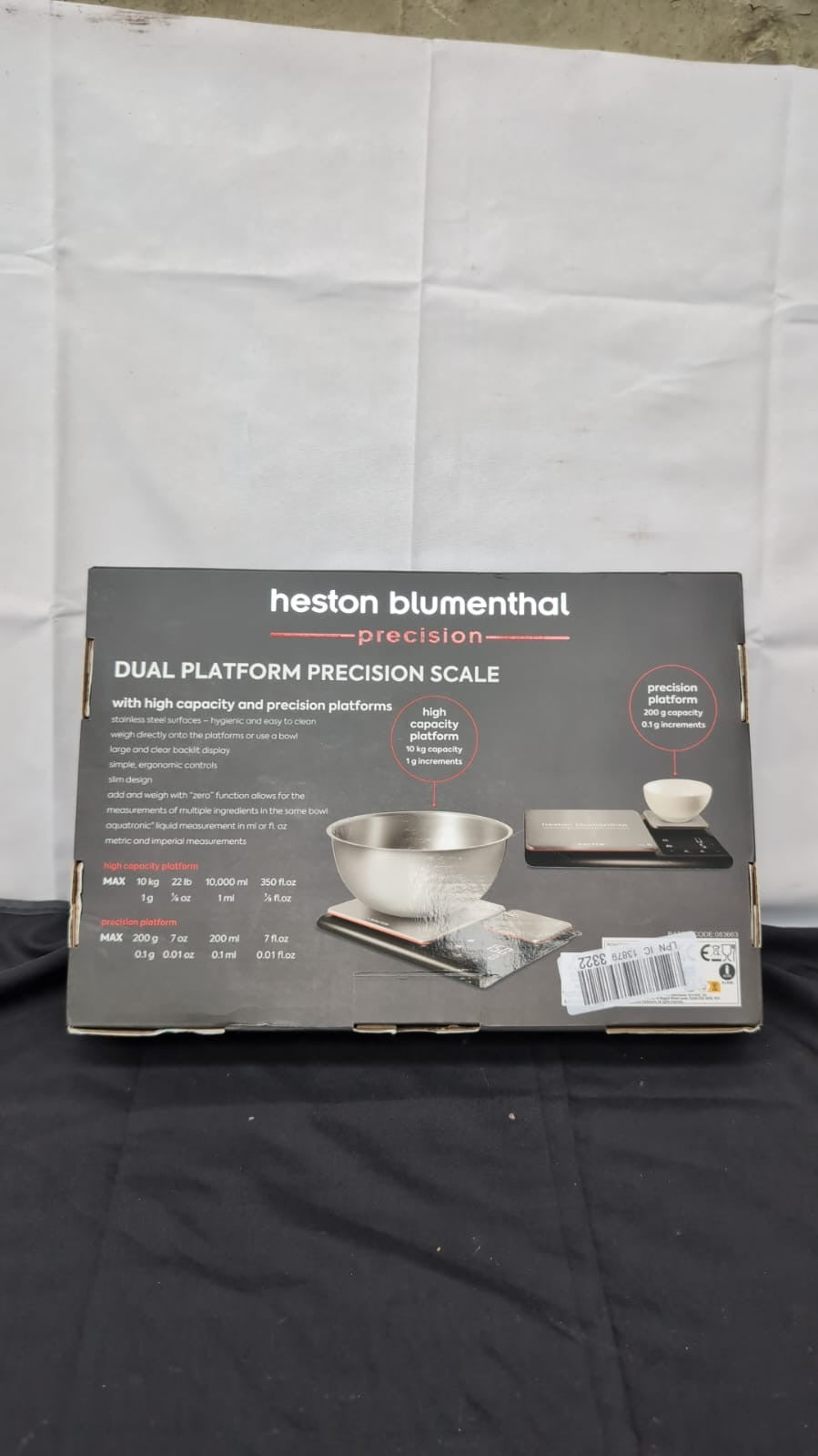 Heston Blumenthal Precision by Salter 1049A HBBKDR Digital Kitchen Scale