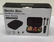 Lunch Box Kids,Bento Box Adult,Leakproof Lunch Containers 1.2 | 4 Compartments